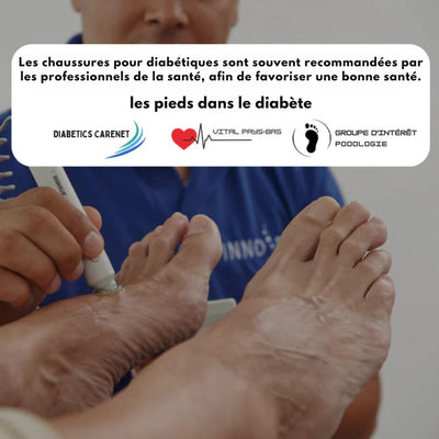 Lunessa™ | Pro Série 3 - Chaussures diabétiques (Unisexe)