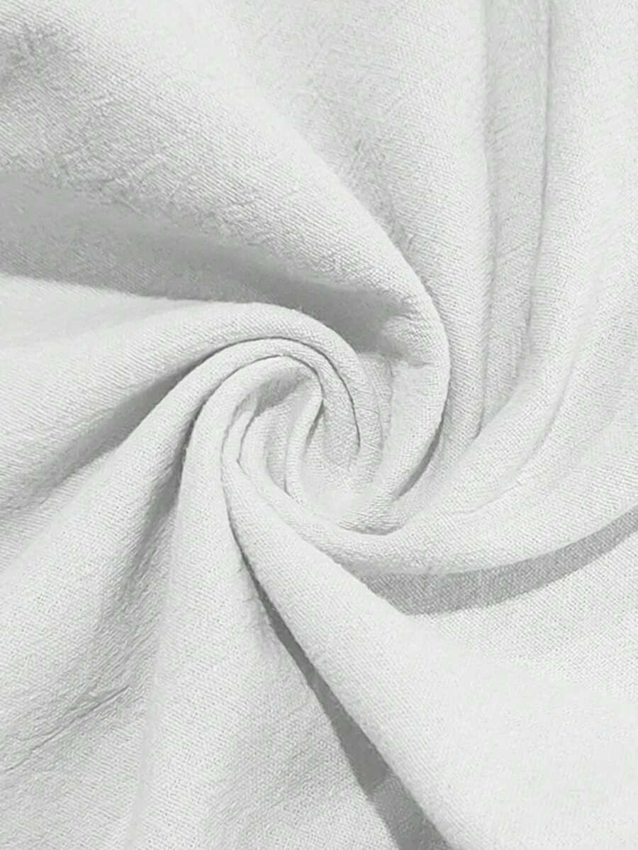 Pantalon léger en lin avec cordon