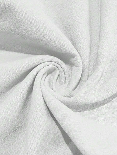 Pantalon léger en lin avec cordon