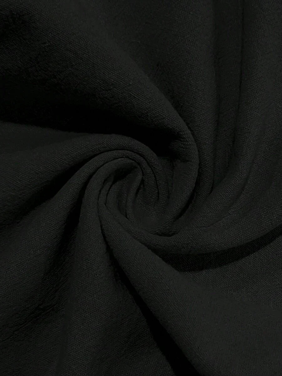 Pantalon léger en lin avec cordon