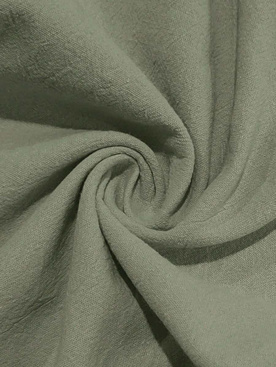 Pantalon léger en lin avec cordon