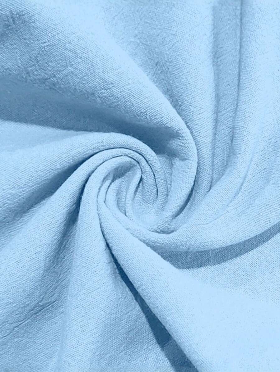 Pantalon léger en lin avec cordon