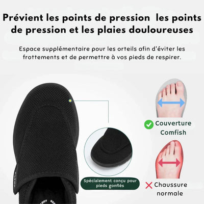 Lunessa™ | Pro Série 3 - Chaussures diabétiques (Unisexe)