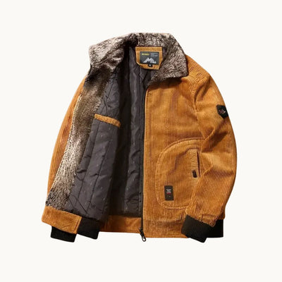 Veste en velours côtelé