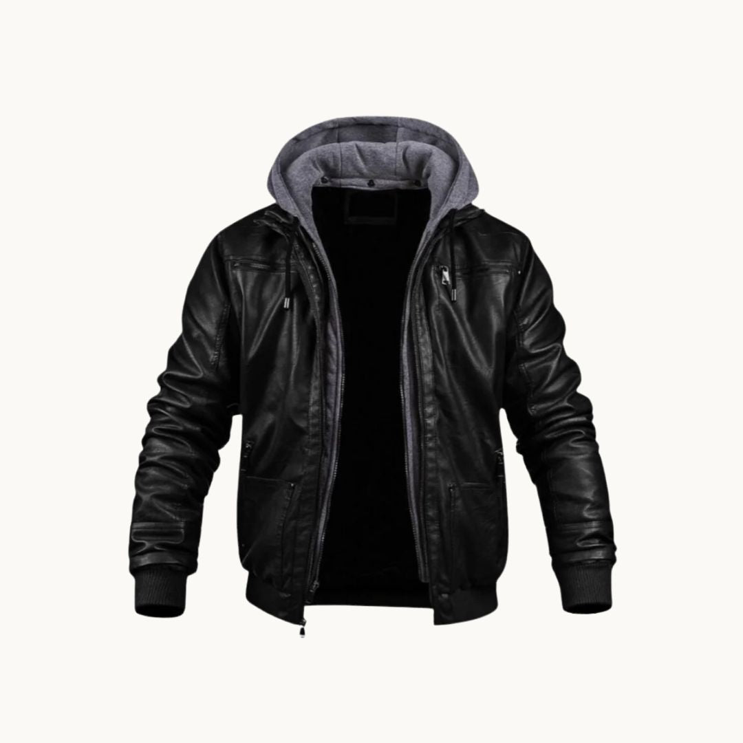 Veste en cuir de luxe