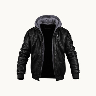 Veste en cuir de luxe