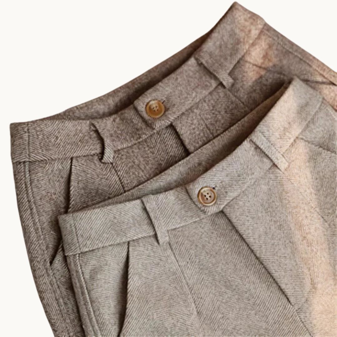 Pantalons élégants en laine