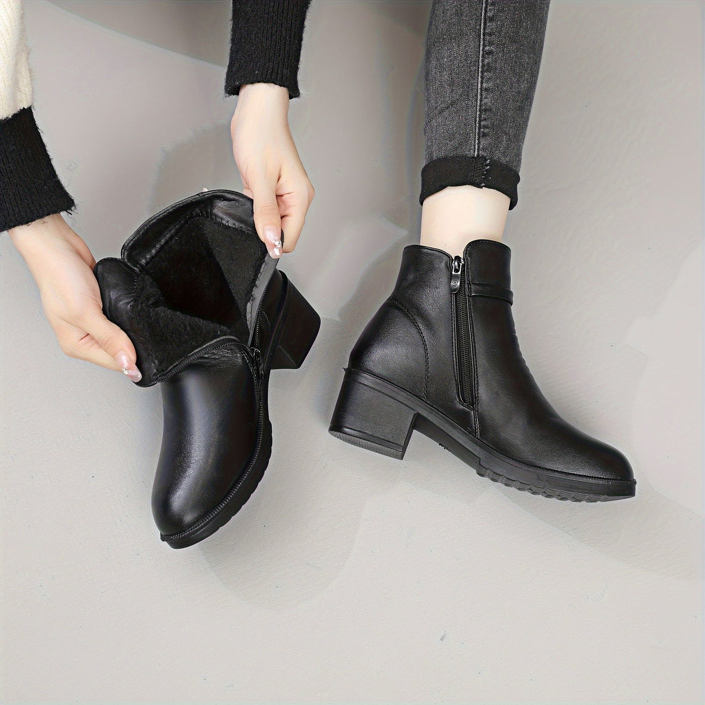 Noémie™ – Bottines confort d’hiver