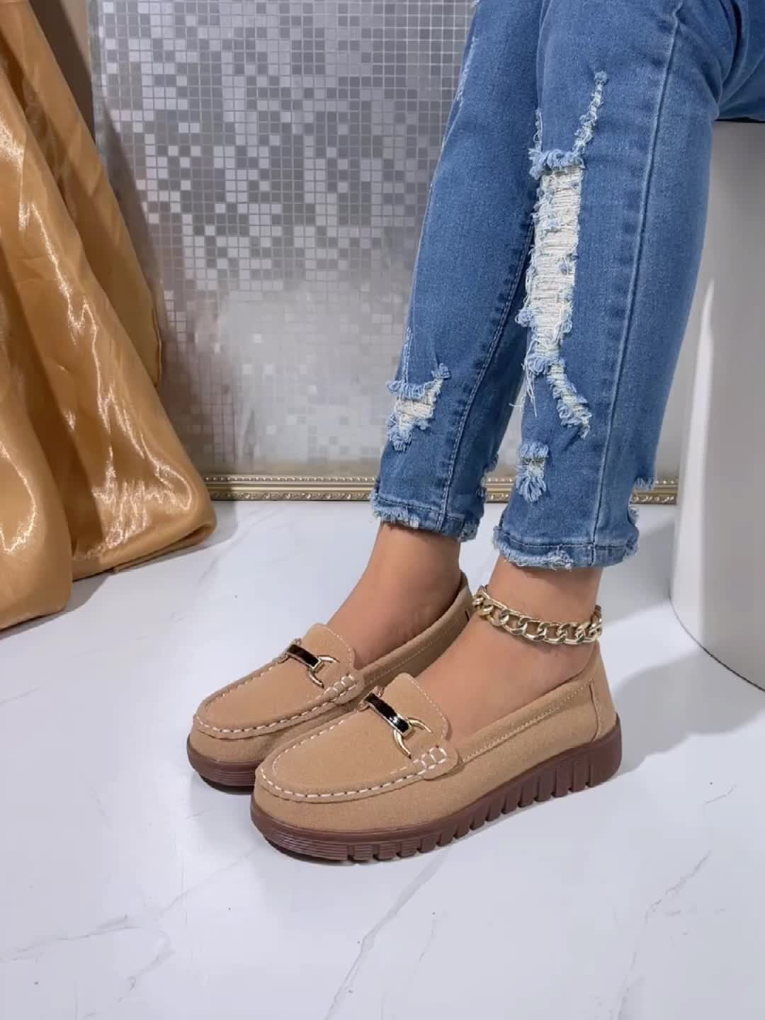 Claude™ – Mocassins confortables à semelle amortissante