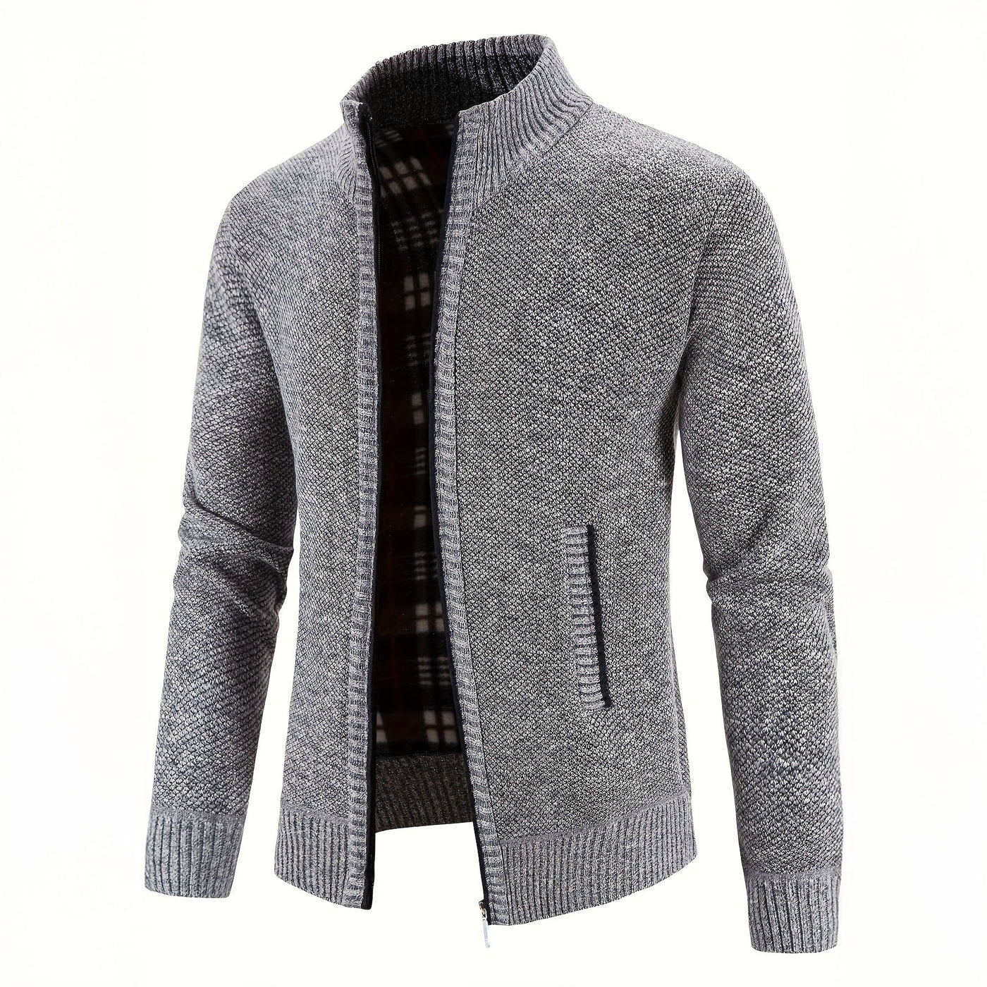 Gilet homme Luxe avec fermeture eclair