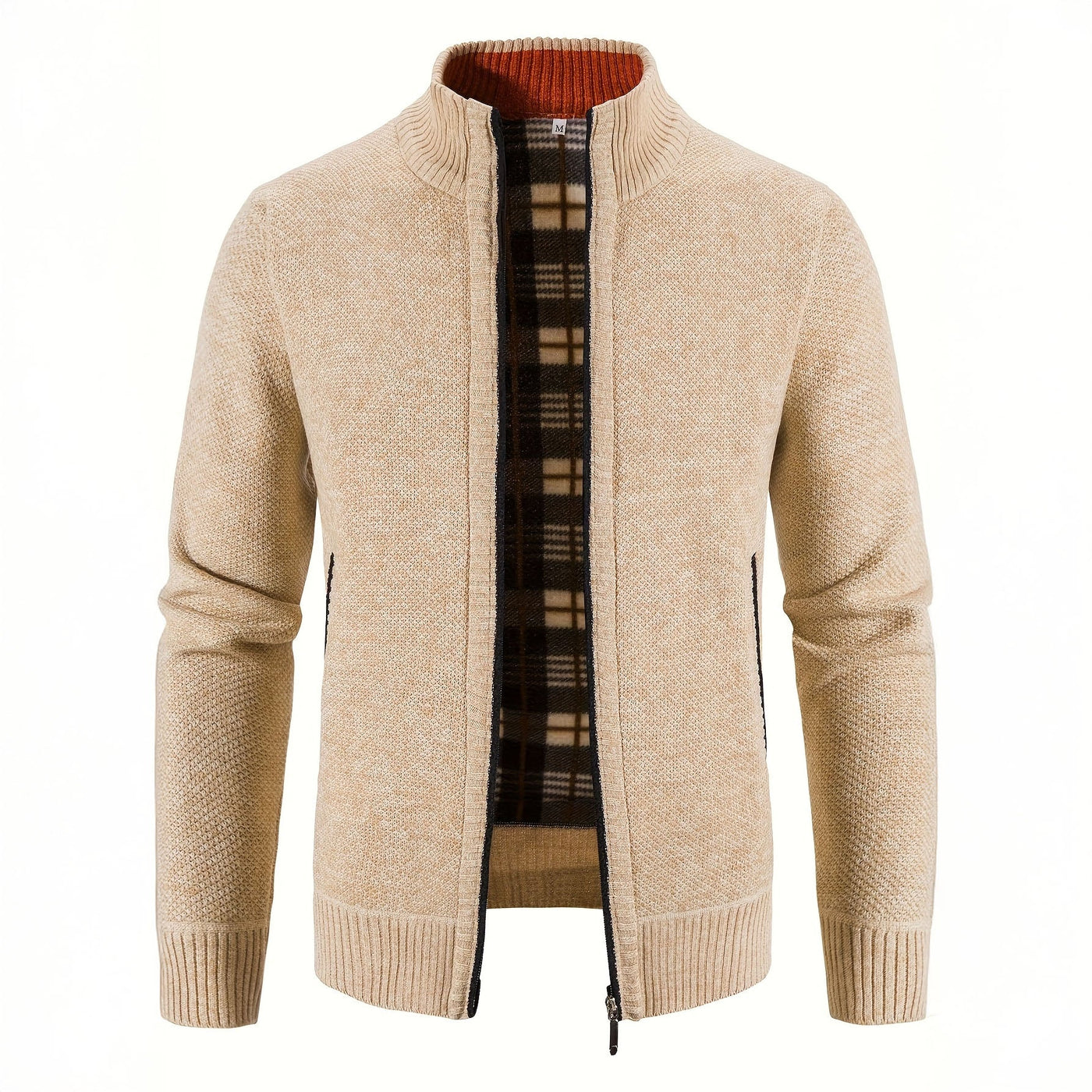 Gilet homme Luxe avec fermeture eclair