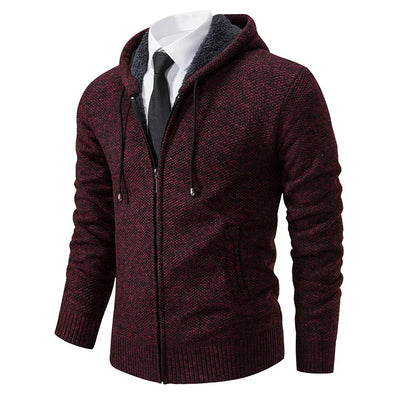 Cardigan avec zip en polaire
