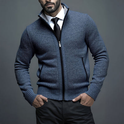 Gilet homme Luxe avec fermeture eclair