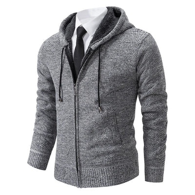 Cardigan avec zip en polaire