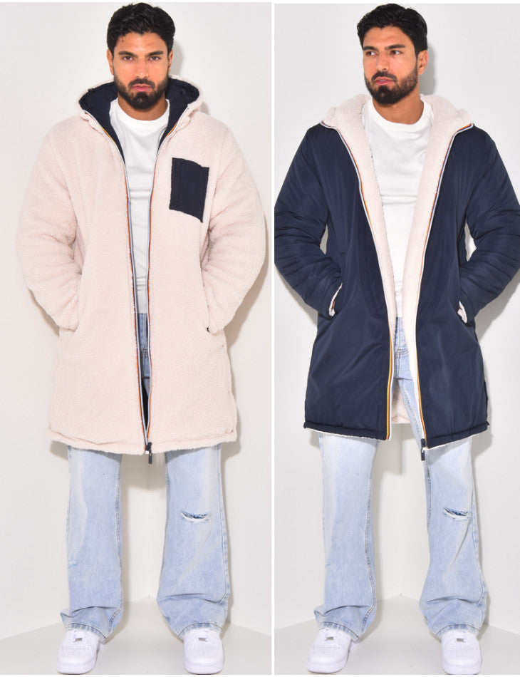 Manteau réversible