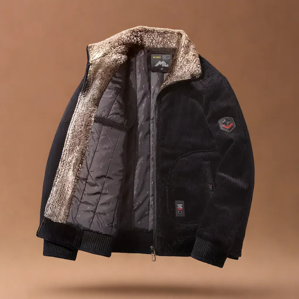 Veste en velours côtelé